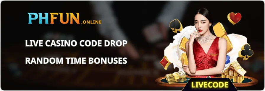 LIVE CASINO CODE DROP