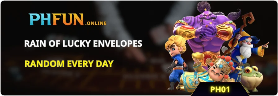 RAIN OF LUCKY ENVELOPES